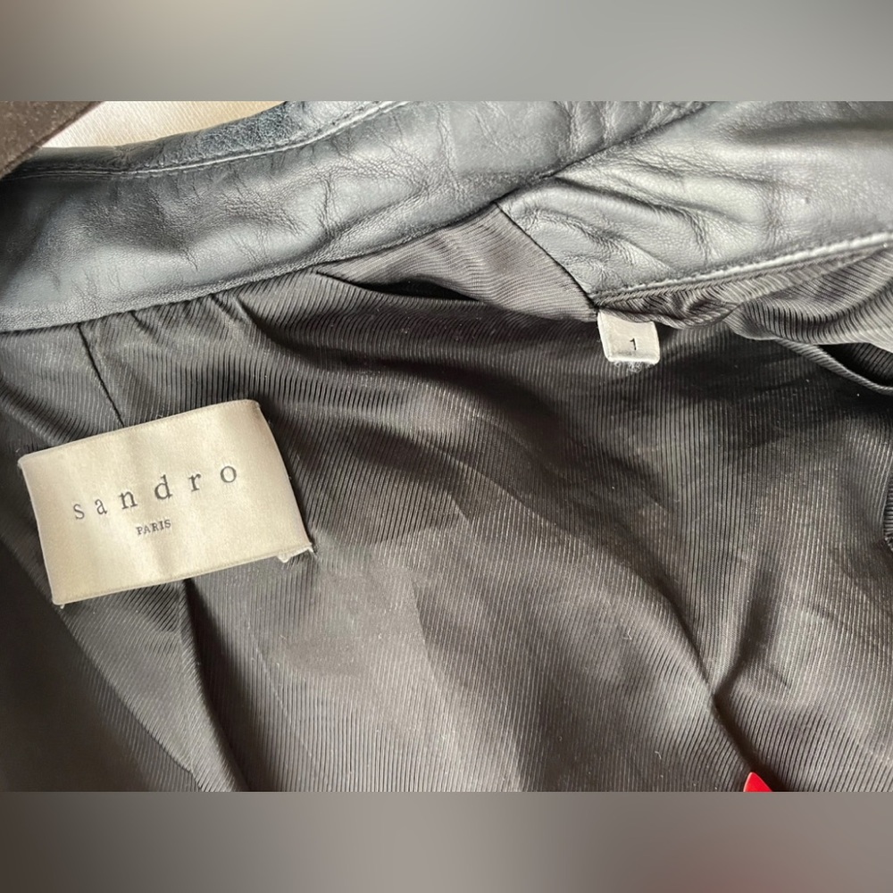 Sandro Leather Jacket - image 8